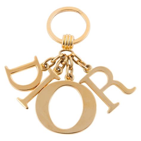 christian dior key ring|unique christian dior rings.